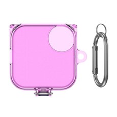 CMFgench 2 헤드폰 충격 방수 보호 케이스, 투명 보라색