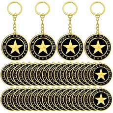 [ 774459 ] 수리오 유 메이크 어 디퍼런스 열쇠고리 50개 CNA 주간 간호사 졸업 선물 동료들을 위한 벌크 별 인식 보상