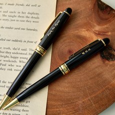 각인볼펜 로고각인 선물용볼펜 행사 홍보 답례품 (무료각인+고급케이스), 블랑코 각인볼펜, 1개