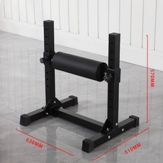 불가리안 스플릿 스쿼트 런지 기구 랙 머신 발 받침, C. 새로운 레그 프레임