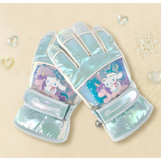 산리오 시나모롤 방한장갑 오로라 오지 아동 유아 어린이 여아 손가락 키즈 아이 아기 장갑 방한 스키장갑 키즈