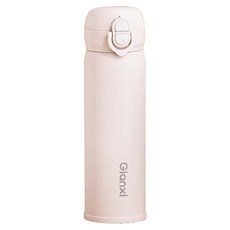 GIANXI 드림 더블 보온 텀블러, 1개, 480ml, 핑크