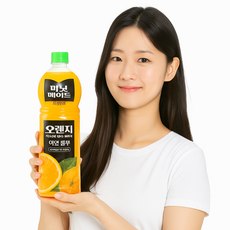 미닛메이드 오리지널 오렌지 주스, 1.5L, 6개