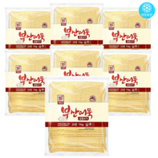 사조 대림선 부산어묵 알뜰 사각어묵 1kg x 7개 / 냉장 사각 오뎅 어묵