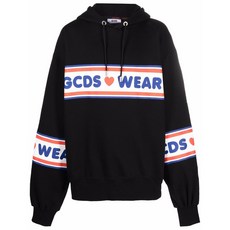 GCDS 로고 프린트 후디