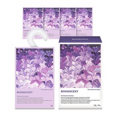 보네센트 샤쉐 옷장 방향제 더프렌치라벤더, 22g, 15개