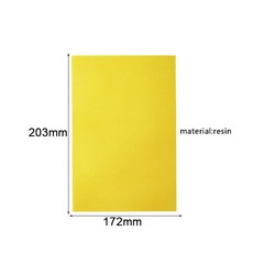 0 개/몫 고온 섬유 절연 유리 보호 회로 에폭시 방지 시트 3240 보드, 203x 72mm