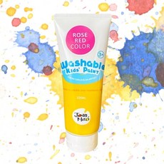 물로지우는 안전한 아트 워셔블페인트 장미 창작놀이 사회성발달 창의놀이, 1개