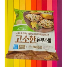 풀무원 감칠맛이매력적인 고소한 유부초밥(4인분) 도시락 간식, 1개, 330g