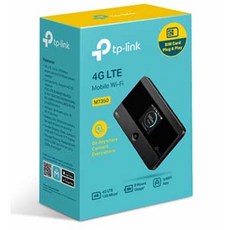 TP-Link M7350 4G LTE 行動 Wi-Fi 分享器 - SIM卡隨插即用，支援四大電信, 1個