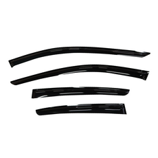 IAC Subaru Impreza XV 2017-2023 五門 專用晴雨窗 四片組 台灣製造 遮陽防雨, 透光黑, Subaru Impreza / XV