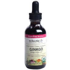 Eclectic Institute Eclectic Institute無穀物酒精銀杏, 1個, 60毫升
