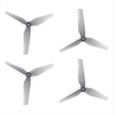 D6X4.5X3 6인치 3블레이드 프로펠러 2CW+2CCW 6인치 FPV 드론용 PC FPV 프로펠러, 회색