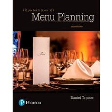 (英文圖書)Foundations of Menu Planning 平裝版, Pearson, 英文