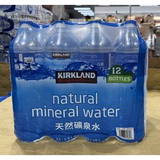 KIRKLAND SIGNATURE 天然礦泉水 12瓶 1.5L, 12