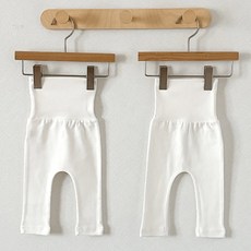 아이스토리키즈 40수 배앓이방지 레깅스 2P 국내산 유아바지 데일리