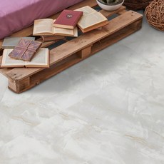 매직픽스 로뎀 테라조 데코타일 50*50cm(1평), 마블 베이지, 비점착식, 1개