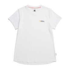 매장정품 N242WTS230 여성 프레리 드라이실 중힙기장 티셔츠 WHITE N242WTS230010