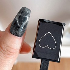 하트 막대 자석 (1개입) 마그네틱 네일아트재료 셀프, 1개