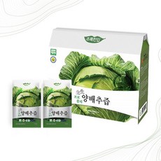 굿프레시 유기농 양배추 브로콜리 추출액 즙 110ml 30포, 3.3L, 1세트