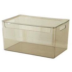 뚜껑있는 리빙박스 PET 적층 특대 펜트리수납함 38416ea 1(pc), PET 리빙박스_특대