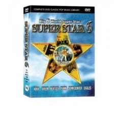 퀸 보헤미안랩소디 공연실황 등 슈퍼스타 6DVD 음반세트/QUEEN(퀸) ABBA(아바) BEATLES(비틀즈) YANNI(야니) JOHN DENVER(존덴버) EAGLES이글스, 6 DVD