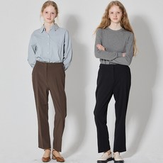 [패플단독] [오조크(OZOC)] 롱기장 일자핏 슬랙스 (택가격: 99000원)