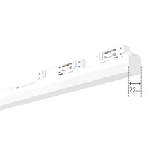 LED TS-LINE22 레일등 시스템 T7 티에스라인22 플리커프리 T-line KC, 1개, TS-LINE22 300 (8W) 화이트+주백