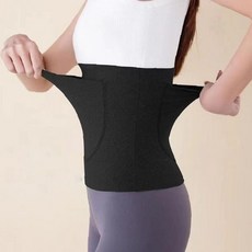 공용 따뜻하게 겨울 신축성 허리 하는 남녀 배 속옷 방한 복부 착용 보온대 복대