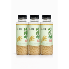 [서식혜] 주문 제조 오늘 만든 무첨가 전통 수제식혜 건강음료 (인공첨가물 및 방부제 없음), 10개, 1L