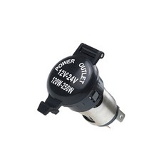 (COMS) 차량용 제작용 시거잭 소켓 1구/BB807/12V-24V BB807, 1개, 1구