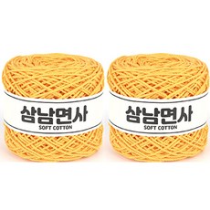 samnamtteugaesil 棉線 18股 200g, 2個, 49淺金色