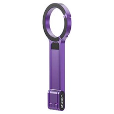 울란지 카라비너 마운트 마그네틱 스마트폰 삼각대, 1개, 울란 퍼플, MA30