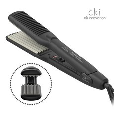 CKI 나이아가라펌 고데기, CKI-F150W, 블랙