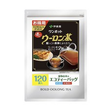 이토엔 진한 우롱차 티백 5g 30봉 4개, 4g, 120개입, 1개