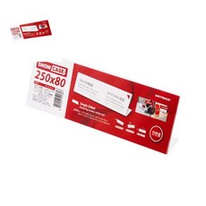 사땨 쇼케이스 단면 스탠드메뉴판 액자프레임 식당메뉴판