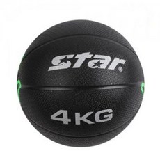 루미오라 가죽 메디신볼 1KG 피트니스 홈트 체육관 자세교정, 4kg, 1개