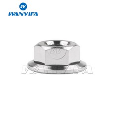 WA IFA 티타늄 M10 오토바이 M16 M12 M8 M6 자전거 플랜지 M5 너트 M14 차량용, ium, M10 1 25mm, ium
