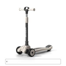 3발킥보드 주니어 킥보드 청소년 어린이 보드 삼륜 스턴트 씽씽이 씽씽카 폴딩 에코 알파카, 1개, 하얀달 2-18세용 폐쇄형 플래시 1개