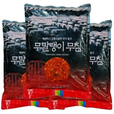 맛찬 착한 무말랭이무침 업소용 대용량, 4kg, 3개