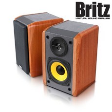 브리츠 BR-1000A2 2채널 PC스피커 북쉘프스피커 PC용 스피커