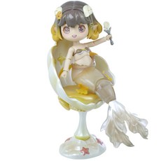 라푸유 인어공주피규어 액션피겨 BJD 구제관절 인어피규어 1:12관절인형 책상인테리어 여자친구선물 인형장식 인어피겨 L9910, 1개, 소안, 21cm