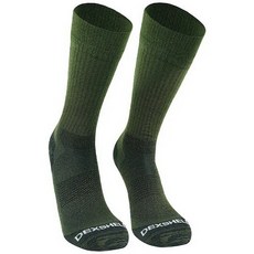 DEXSHELL TERRAIN WALKING 2.0 地形徒步防水襪 橄欖綠：戶外防水透氣、吸濕排汗、舒適耐磨，適合登山健行, 橄欖綠(OLV),S, 1個