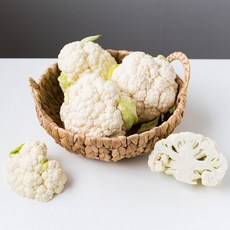 국내산 콜리플라워(꽃양배추) 2kg(2-4개) 비타민C가 풍부한 슈퍼푸드, 2kg, 1개