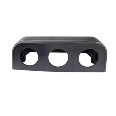 YS0911 자동차 USB 충전기 소켓 텐트 베이스 전압계 전원 콘센트 소켓 커버 패널 마운트 자동차 트럭 텐트 타입 패널용, 3홀 텐트 시트