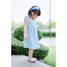 ADORABLE.CC 女童連衣裙 無袖吊帶素色款