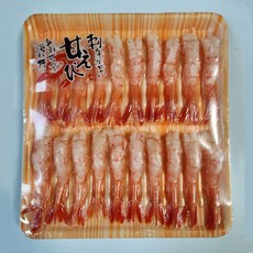 손질 단새우 아마에비 북쪽분홍새우 새우회 홈마카세, 1개, 단새우회 20미 60g (소)