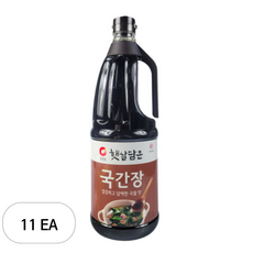 청정원 햇살담은 국간장, 1.7L, 11개
