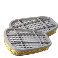 마스크 필터 교체 2개입 빠른배송 작업장 마스크필터 유해물질