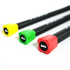 라이프모션 에어로빅바 웨이트바 무게봉 중량봉 트레이닝 그룹PT 그룹트레이닝, 그린, 1개, 6kg